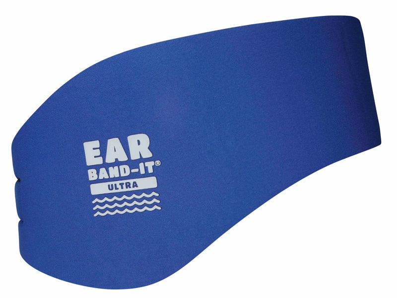 EAR BAND-IT Ultra Swimming Headband - Best Swimmer's Headband - Keep Water Out  Hold Earplugs in - Doctor Recommended - Secure Ear Plugs - Invented by ENT Physician - Medium (See Size Chart) - Image 1